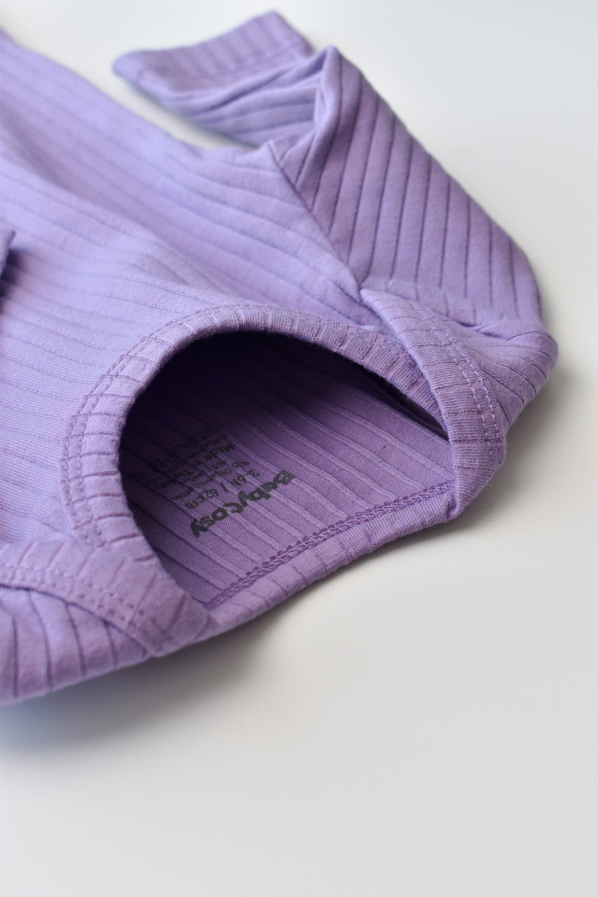 Body Bebe Unisex cu maneca lunga din 95% bumbac organic cu 5% elastan - , BabyCosy